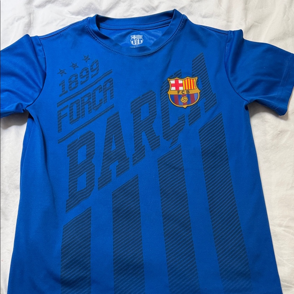Kids FCB Barcelona Blue T-Shirt